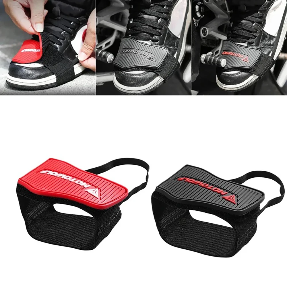 Motorcycle Gear Lever Extender - Adjustable Motorcycle Shift Pad Motorbike Anti-Slip