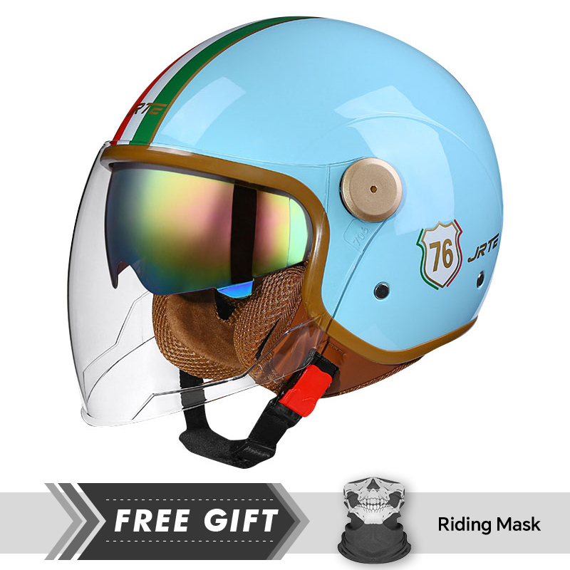 Motorcycle Gear In Store - New Arrivals Classic Blue Open Face