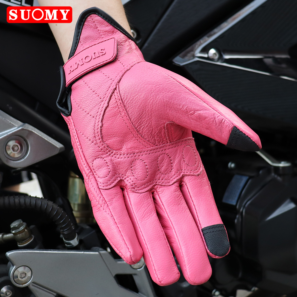 SUOMY Lady Pink Retro Leather  - đánh giá và giá Xs Motorcycle Gear