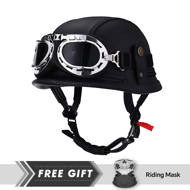 Classic Half Face Helmet Prote - đánh giá và giá Motorcycle Gear In Store