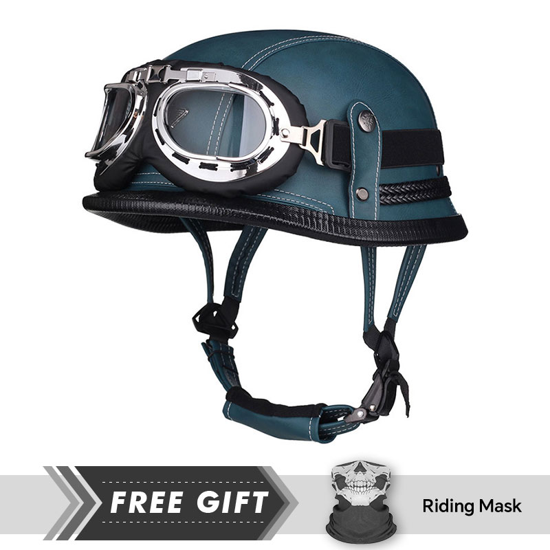 Classic Half Face Helmet Prote - đánh giá và giá Motorcycle Gear In Store