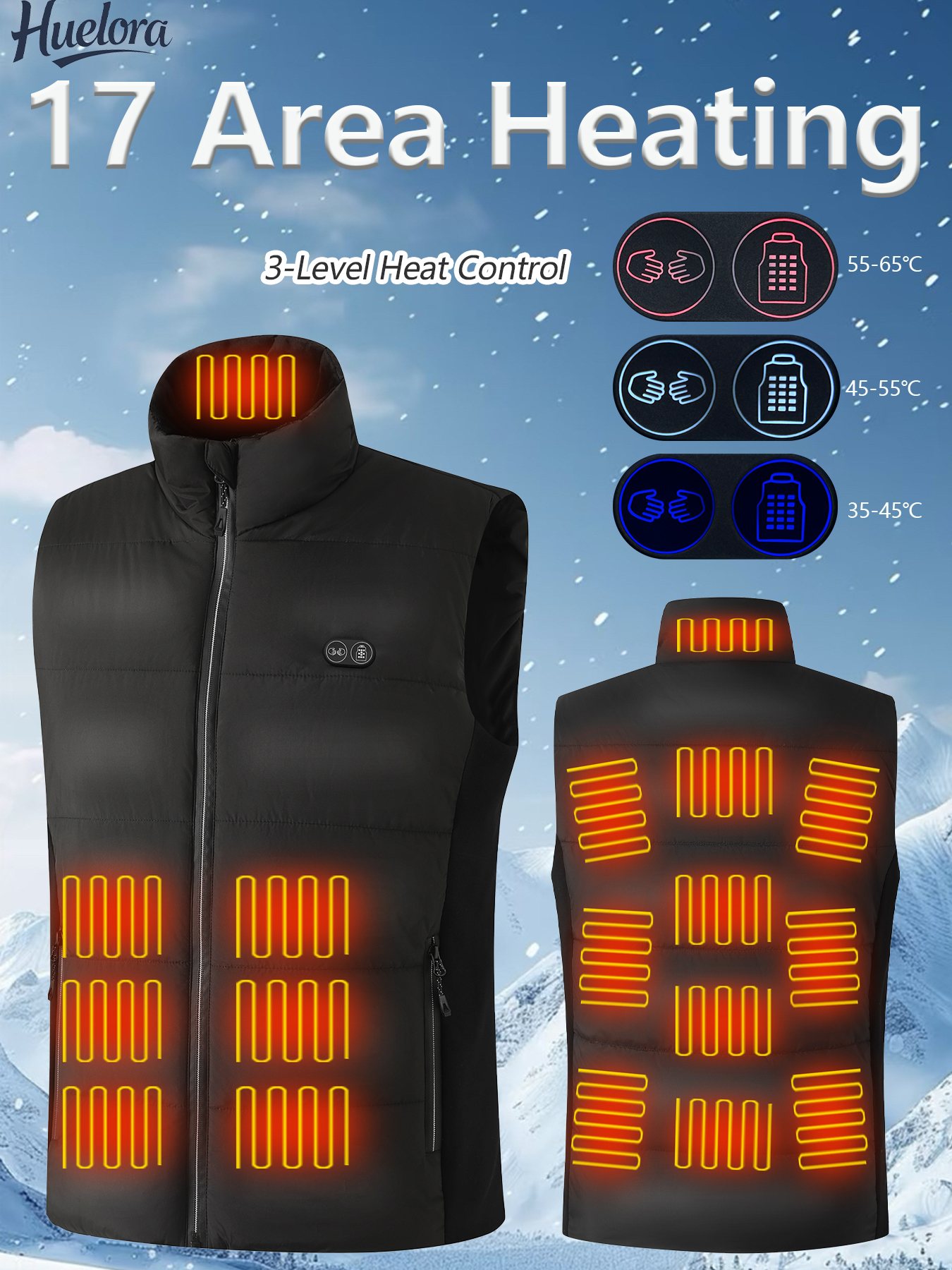17 Heating Zones USB Heated Ve - đánh giá và giá Motorcycle Gear Zone