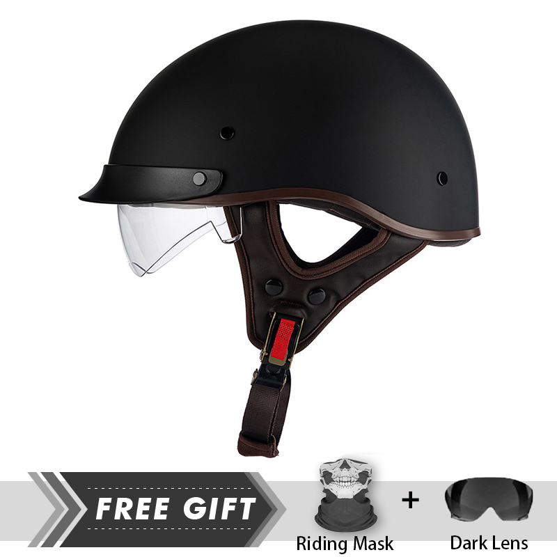 Crash Headpiece Half Face Helm - đánh giá và giá Motorcycle Gear In Store