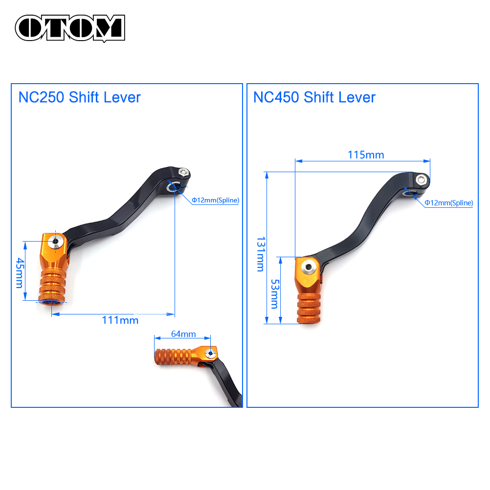 OTOM Folding Aluminum Gear Shi - đánh giá và giá Motorcycle Gear Lever Extender