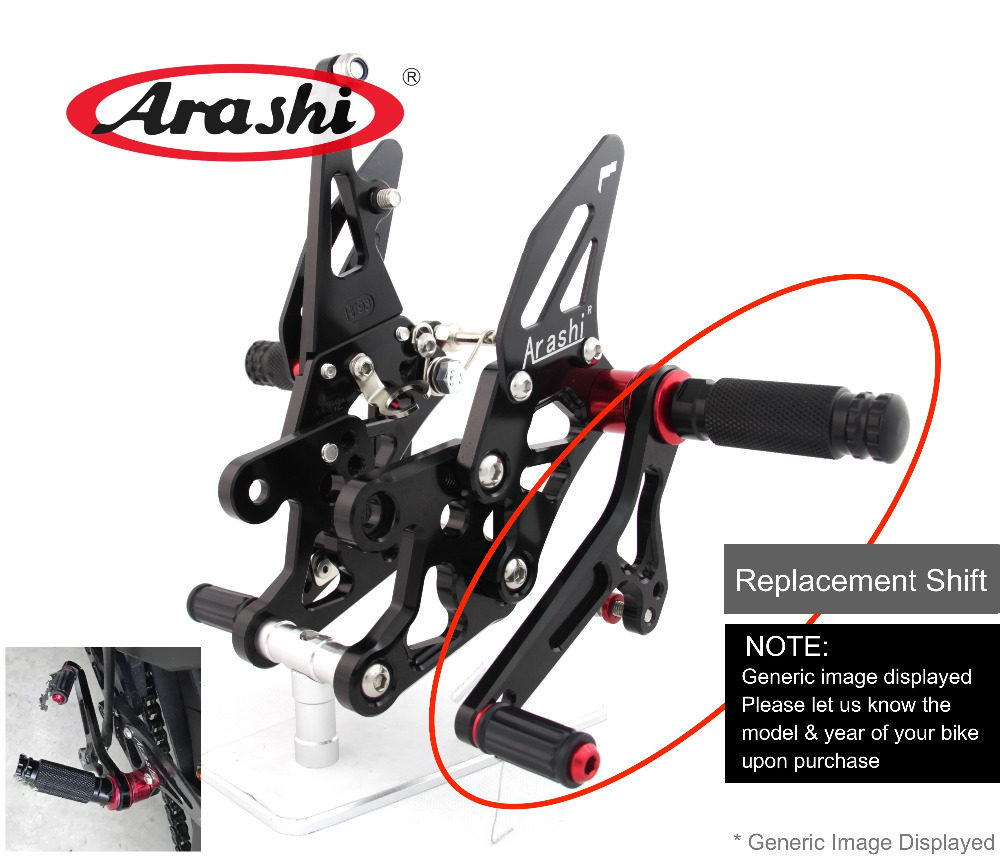 Arashi Điều Chỉnh Rearsets Tha - đánh giá và giá Motorcycle Gear Lever Extender