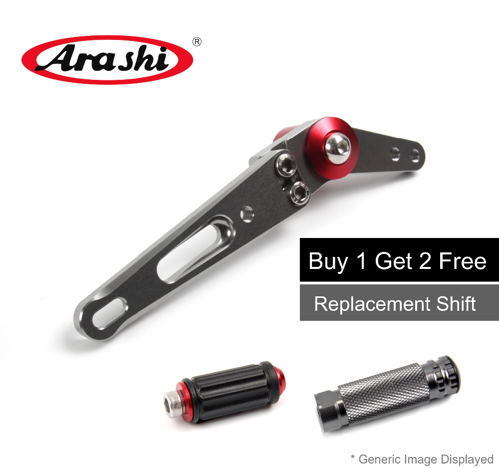 Arashi Điều Chỉnh Rearsets Tha - đánh giá và giá Motorcycle Gear Lever Extender