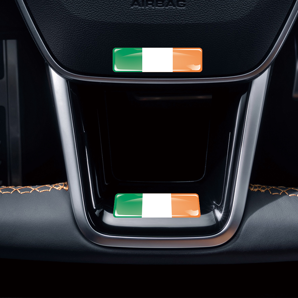 Ireland Flag 3D Epoxy Resin De - đánh giá và giá Motorcycle Gear Ireland