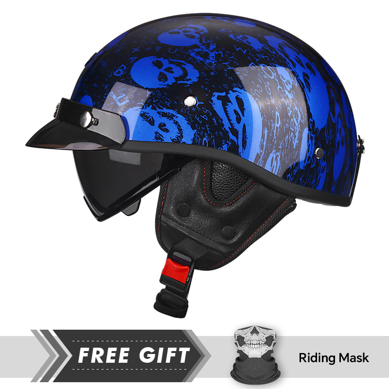 Half Motorcycle Helmet DOT ECE - đánh giá và giá Motorcycle Gear In Store