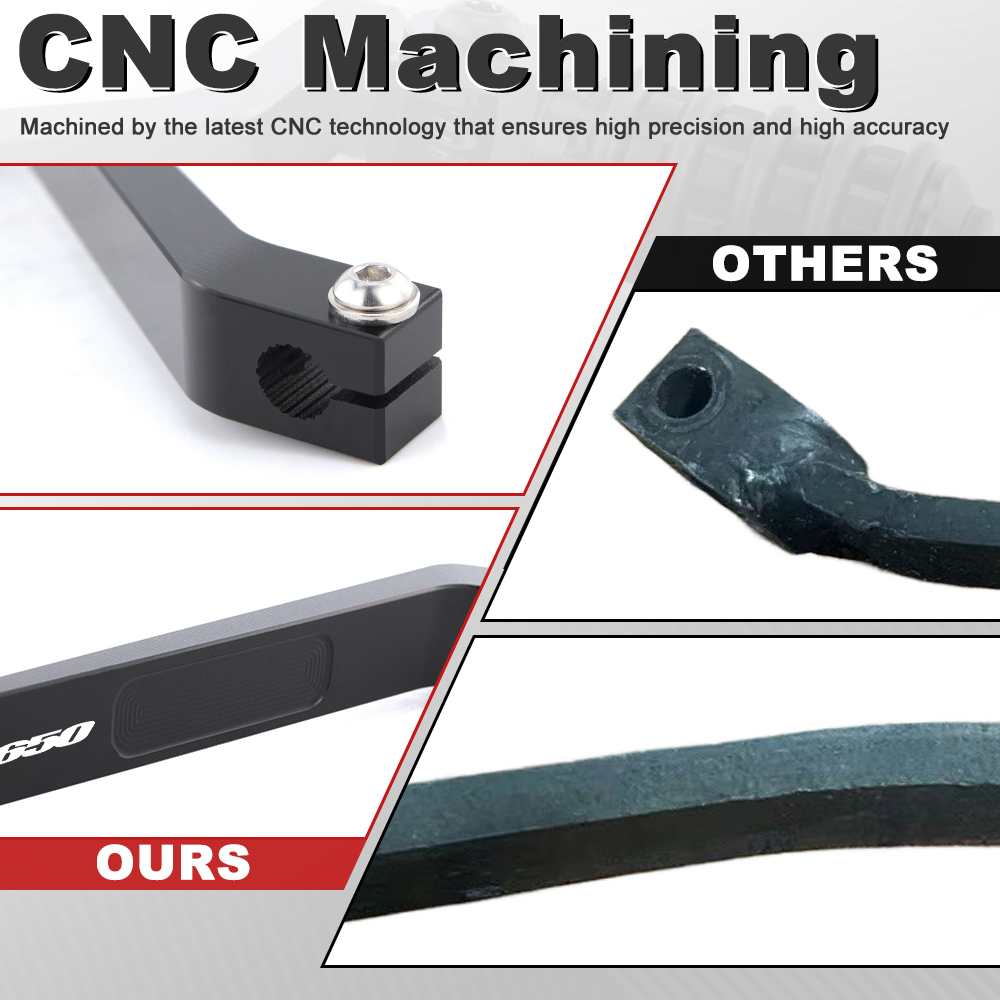CNC Aluminum Shift Lever Motor - đánh giá và giá Motorcycle Gear Lever Extender
