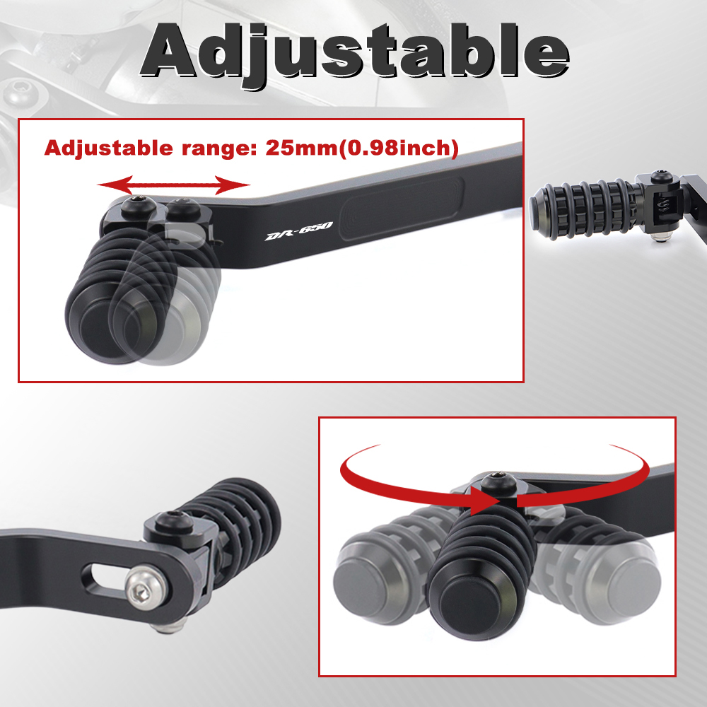 CNC Aluminum Shift Lever Motor - đánh giá và giá Motorcycle Gear Lever Extender