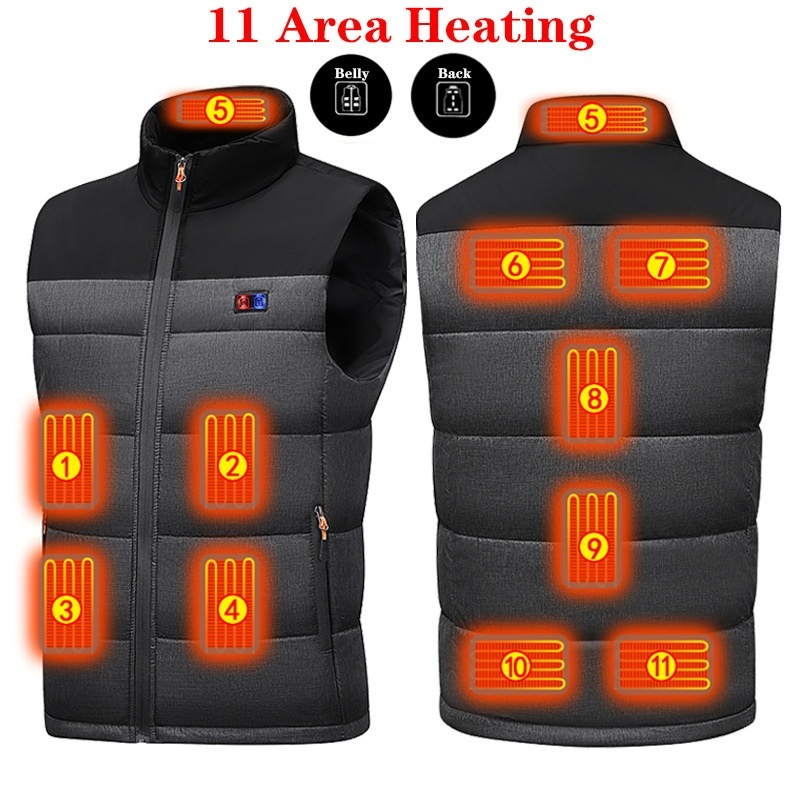 Heated Vest Unisex Charging He - đánh giá và giá Motorcycle Gear Zone